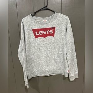 LEVIS crew neck sweater